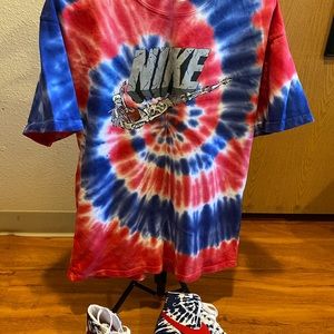 Nike shirt and shoes